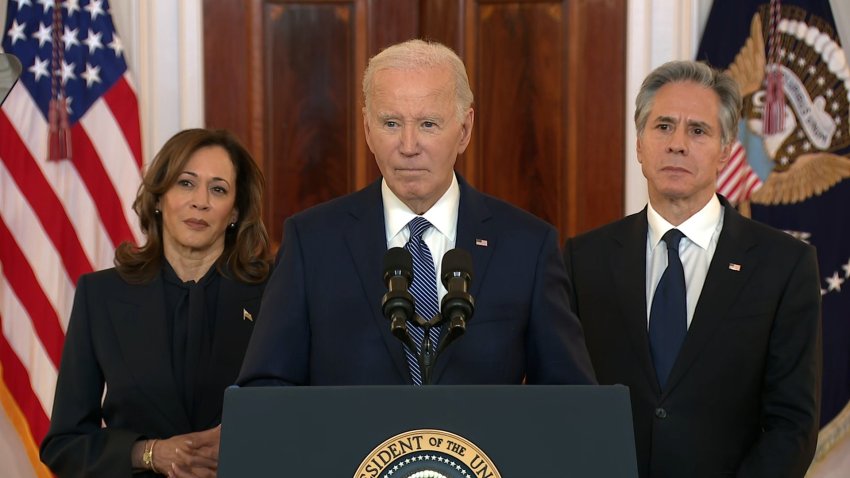 WATCH: President Biden's comment on ceasefire between Israel and Hamas