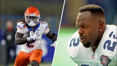 Ashton Jeanty reacts to Emmitt Smith comparison