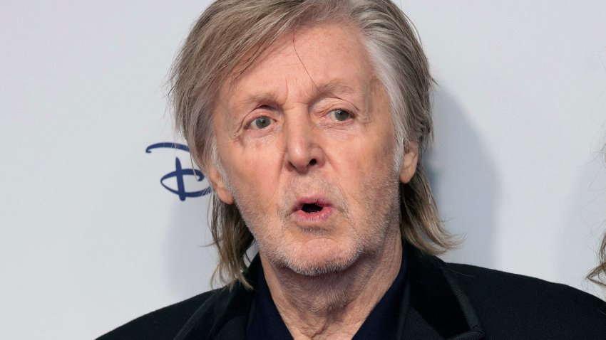 FILE – Paul McCartney and Nancy Shevell pose for photographers upon arrival for the premiere of the film ‘If These Walls Could Sing’ in London, Monday, Dec. 12, 2022.