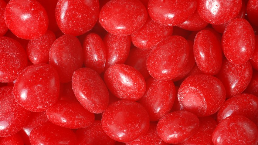 Red cinnamon candy