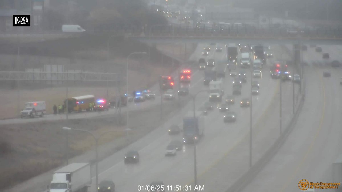 I-290 crash in suburbs involving school bus leaves ‘several injured, ISP says