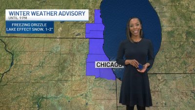 Monday afternoon forecast: Lake-effect snow possible