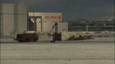 Multiple people injured in incident involving Delta flight at Toronto airport