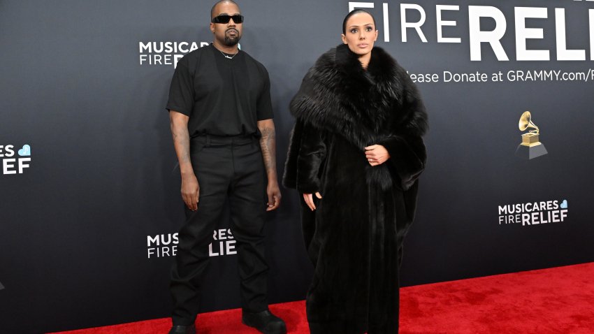 Kanye West and Bianca Censori