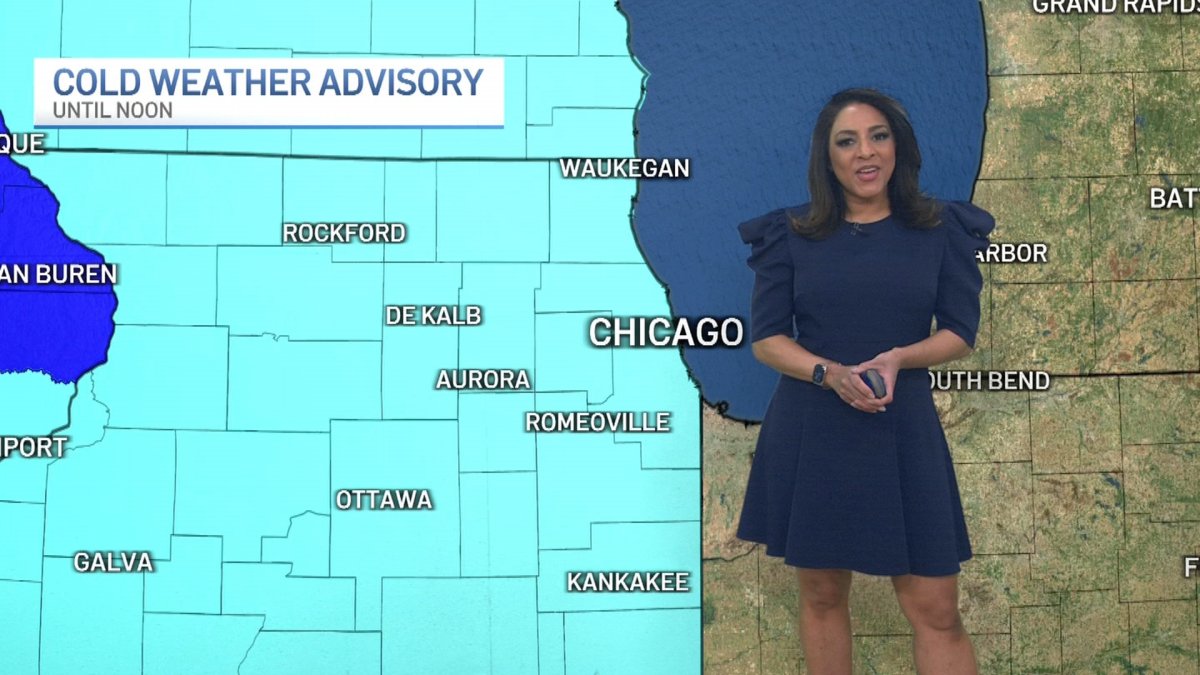 Chicago forecast: Cold weather advisory continues – NBC Chicago