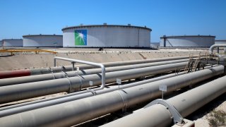 Saudi Aramco’s Ras Tanura oil refinery and oil terminal