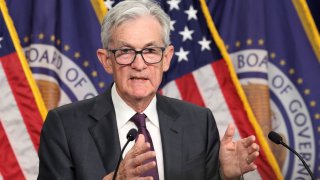 U.S. Federal Reserve Chair Jerome Powell speaks during a press conference following a two-day meeting of the Federal Open Market Committee on interest rate policy, in Washington, U.S., Jan. 29, 2025. 