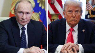 Russian President Vladimir Putin and U.S. President Donald Trump.