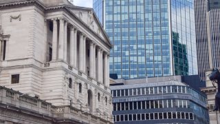 General view of the Bank of England and the Bank of England’s Prudential Regulation Authority (PRA) in March 2025.
