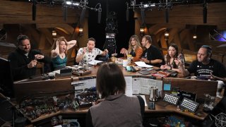 The cast of “Critical Role” playing Dungeons & Dragons.