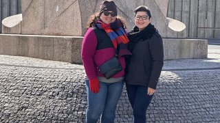 Daisy Hernandez, left, used credit card points to fund a 2024 trip to Iceland with her mom and grandmother.
