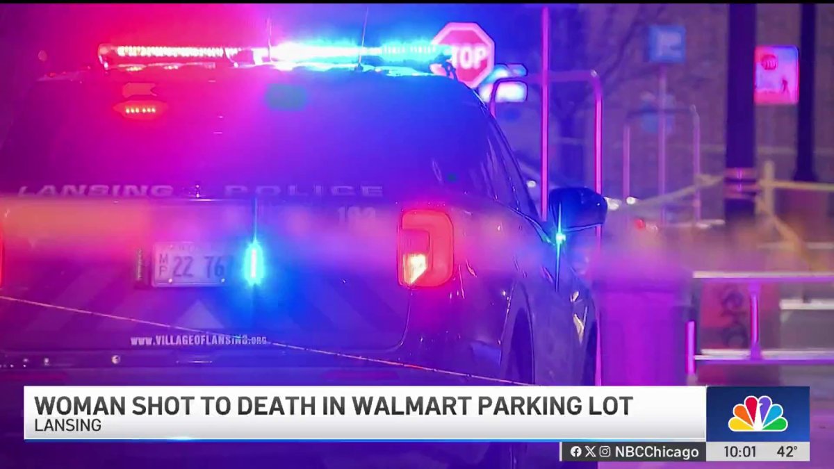 Woman shot to death in Lansing Walmart parking lot – NBC Chicago