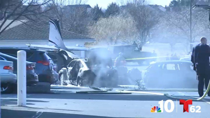 Crews respond to reported small plane crash in Lancaster County, Pa.