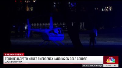 Golfers share story of helicopter landing in Chicago's Jackson Park