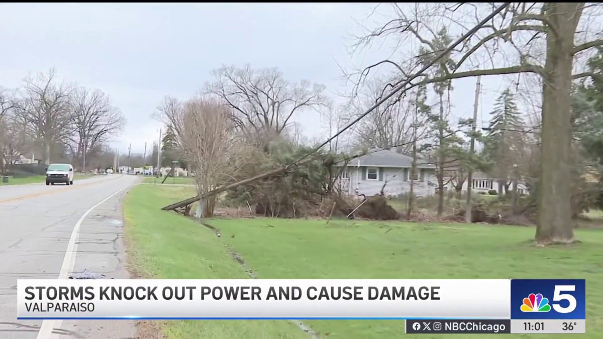 Storm cleanup in northwest Indiana continues following severe weather ...