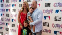 Children of the New York Yankees model the 2014 CCandy line during the CCandy Fashion Show at the MLB Fan Cave Thursday, August 8, 2013, at Broadway and 4th Street in New York City.