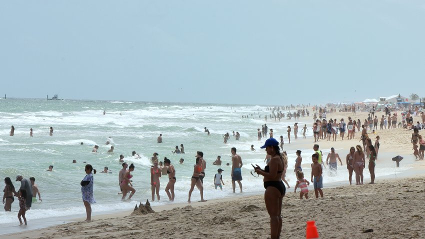 Spring breakers in Fort Lauderdale, Florida