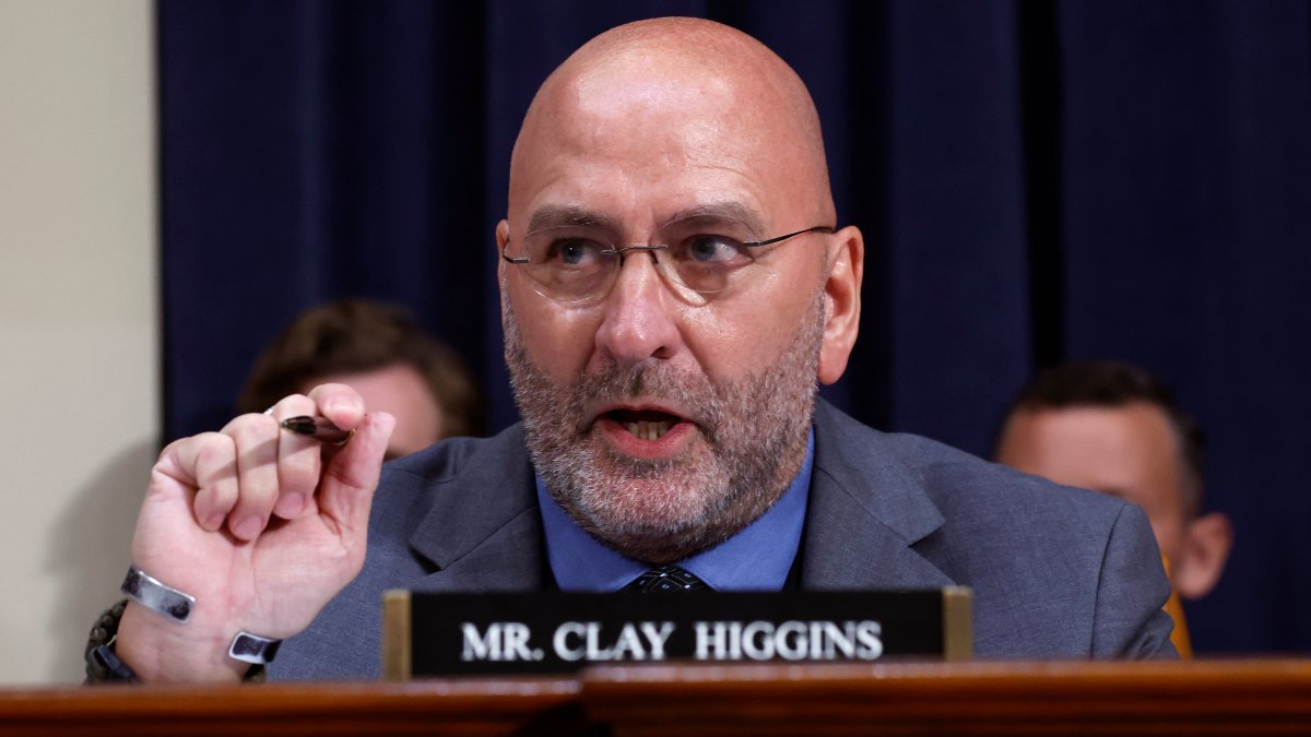 Who is Clay Higgins, the only House member to vote against releasing the Epstein files?