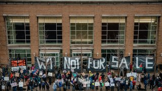 A banner reading "WI Not For Sale"
