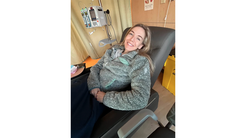 Katie Dutton was diagnosed with rectal cancer at 33.