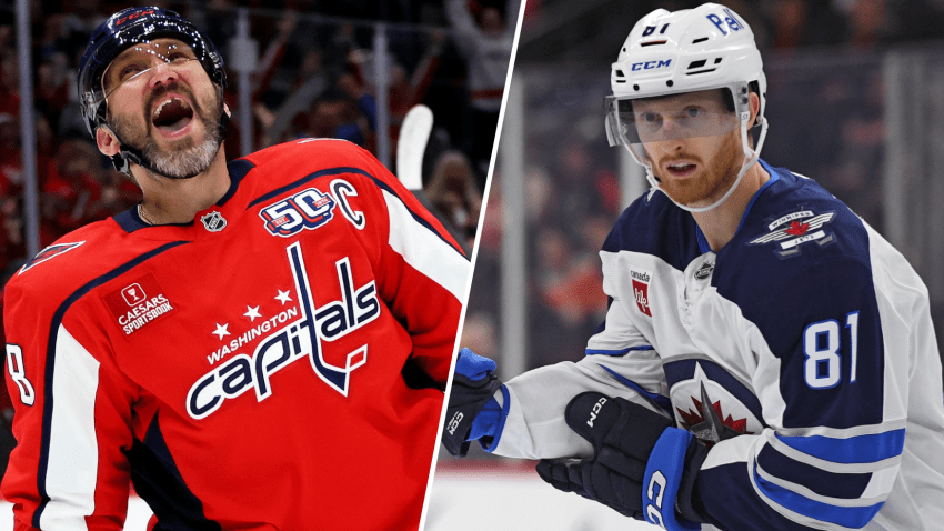 Alex Ovechkin and Kyle Connor