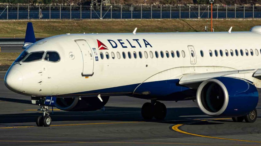 Delta airplane