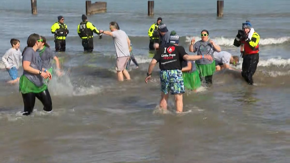 Polar Plunge Chicago sees thousands jump into Lake Michigan