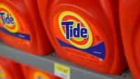 Tide laundry detergent is shown on display in Compton, California.