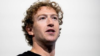 Mark Zuckerberg, CEO of Meta Platforms, during the Meta Connect event in Menlo Park, California, on Sept. 25, 2024.