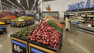 Shoppers at the Walmart Supercenter in Burbank in Burbank Thursday, Nov. 21, 2024.