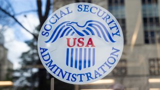 A Social Security Administration (SSA) office in Washington, DC, March 26, 2025.