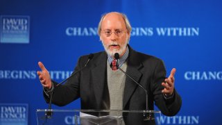Dr. William Stixrud attends the press conference for the David Lynch Foundation “Change Begins Within” at Radio City Music Hall on April 3, 2009 in New York City.