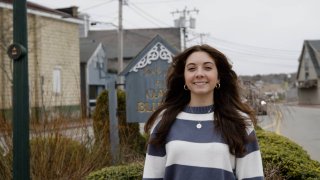 Tyla Packish, 23, grew up and lives in Oak Bluffs, Massachusetts, a town on Martha’s Vineyard.