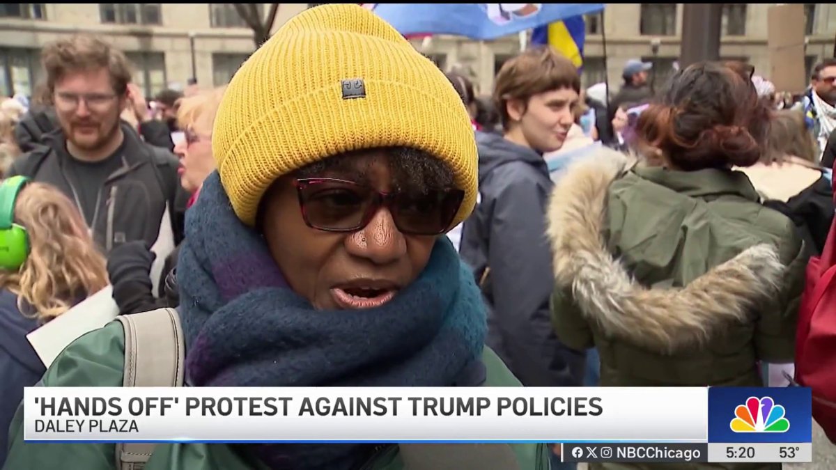 Protesters in Chicago rally against Trump, Musk policies – NBC Chicago