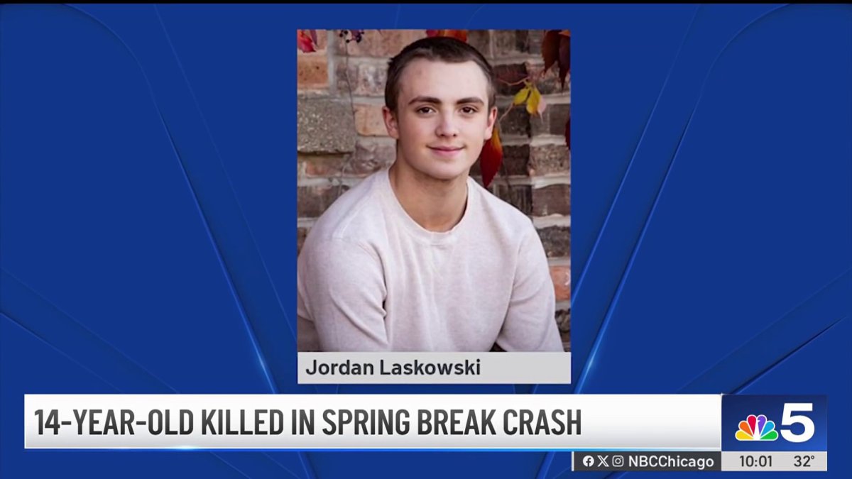 Suburban teen killed in Indiana crash after spring break – NBC Chicago