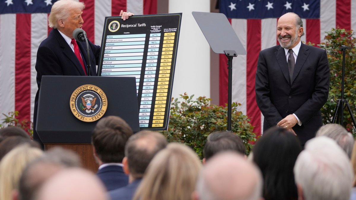 Live updates: Trump announces major reciprocal tariffs – NBC Chicago