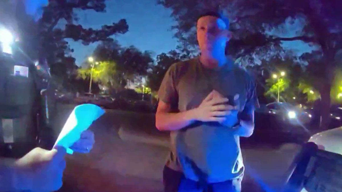Body cam shows UF student being pulled over before ICE detainment – NBC ...