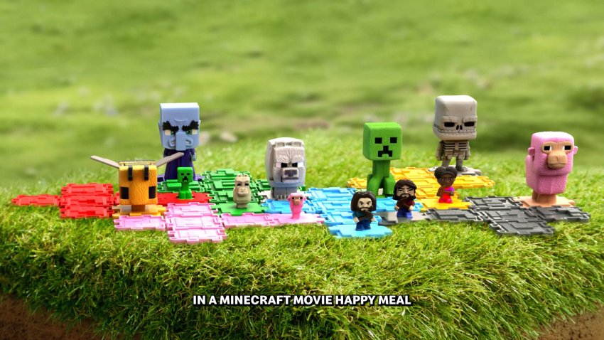 McDonald's Minecraft Movie meals have arrived. Here's what they come with