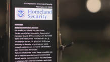 A DHS parole termination notice email that was sent to Massachusetts immigration attorney Nicole Micheroni.