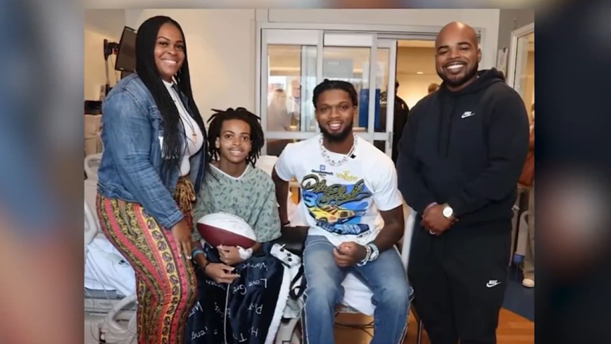 NFLs Damar Hamlin encourages Chicago teen with similar heart condition