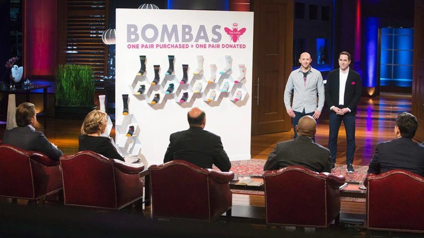 Bombas on Shark Tank.