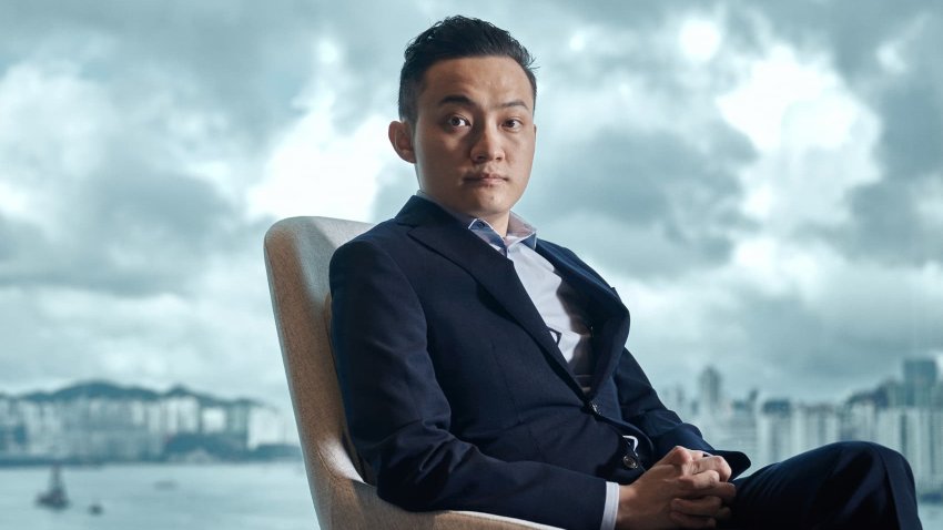 Justin Sun, founder of blockchain platform Tron, poses for a photograph in Hong Kong, May 8, 2020.