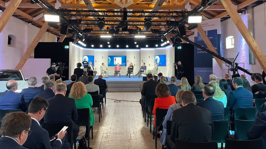 A panel at the Ludwig Erhard Summit