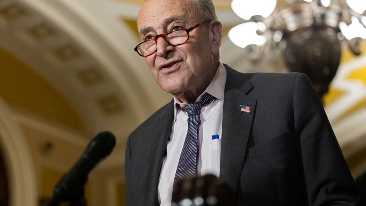 Chuck Schumer to block Trump DOJ nominees over Qatari jet – NBC Chicago
