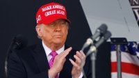 U.S. President Donald Trump gives a speech, during the commencement ceremony at West Point Military Academy in West Point, New York, U.S., May 24, 2025.