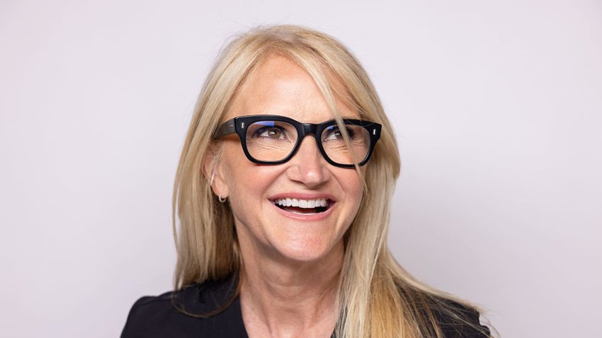 Mel Robbins, author of #1 bestselling book The Let Them Theory and #1 ranked The Mel Robbins Podcast, in the studios of her production company, 143 Studios on April 21, 2025 in Boston, Massachusetts.