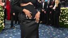 US basketball player Angel Reese arrives for the 2025 Met Gala at the Metropolitan Museum of Art on May 5, 2025, in New York. The Gala raises money for the Metropolitan Museum of Art's Costume Institute. The 2025 Met Gala is themed "Tailored for You," aligning with the Costume Institute's exhibition, "Superfine: Tailoring Black Style," set to open to the public on May 10. (Photo by Angela WEISS / AFP) (Photo by ANGELA WEISS/AFP via Getty Images)