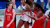 Caitlin Clark leads Fever past Sky in 93-58 blowout as tempers flare after hard foul