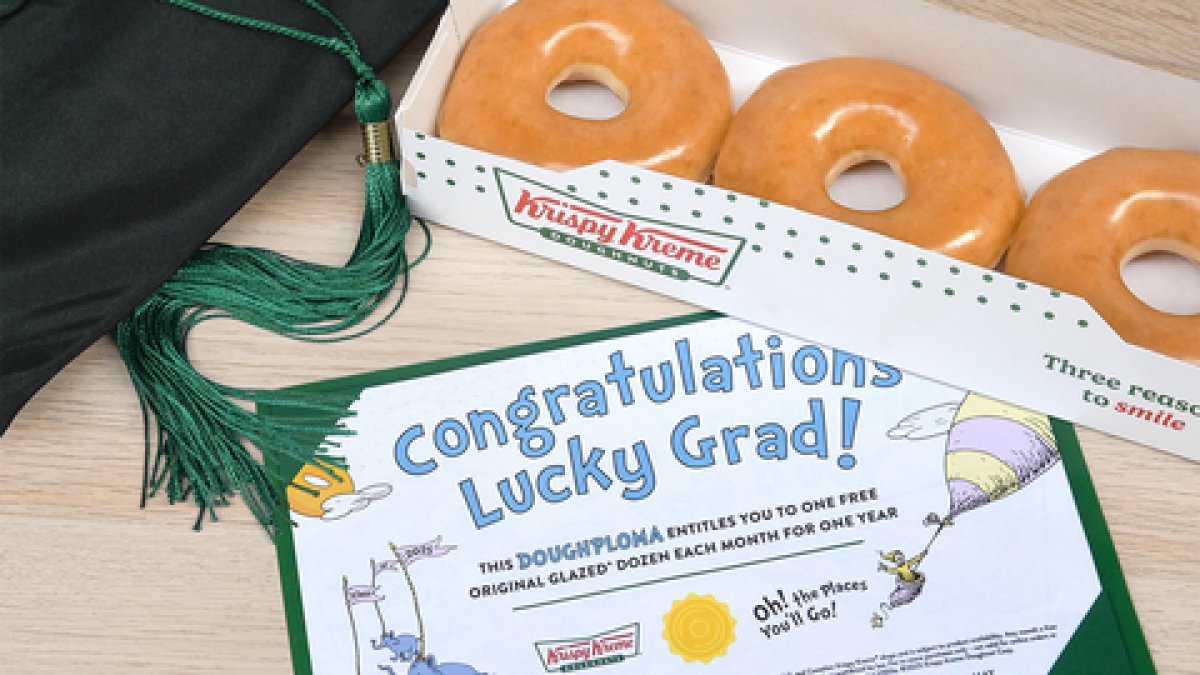 Krispy Kreme giving out free doughnuts to Class of 2025 graduates