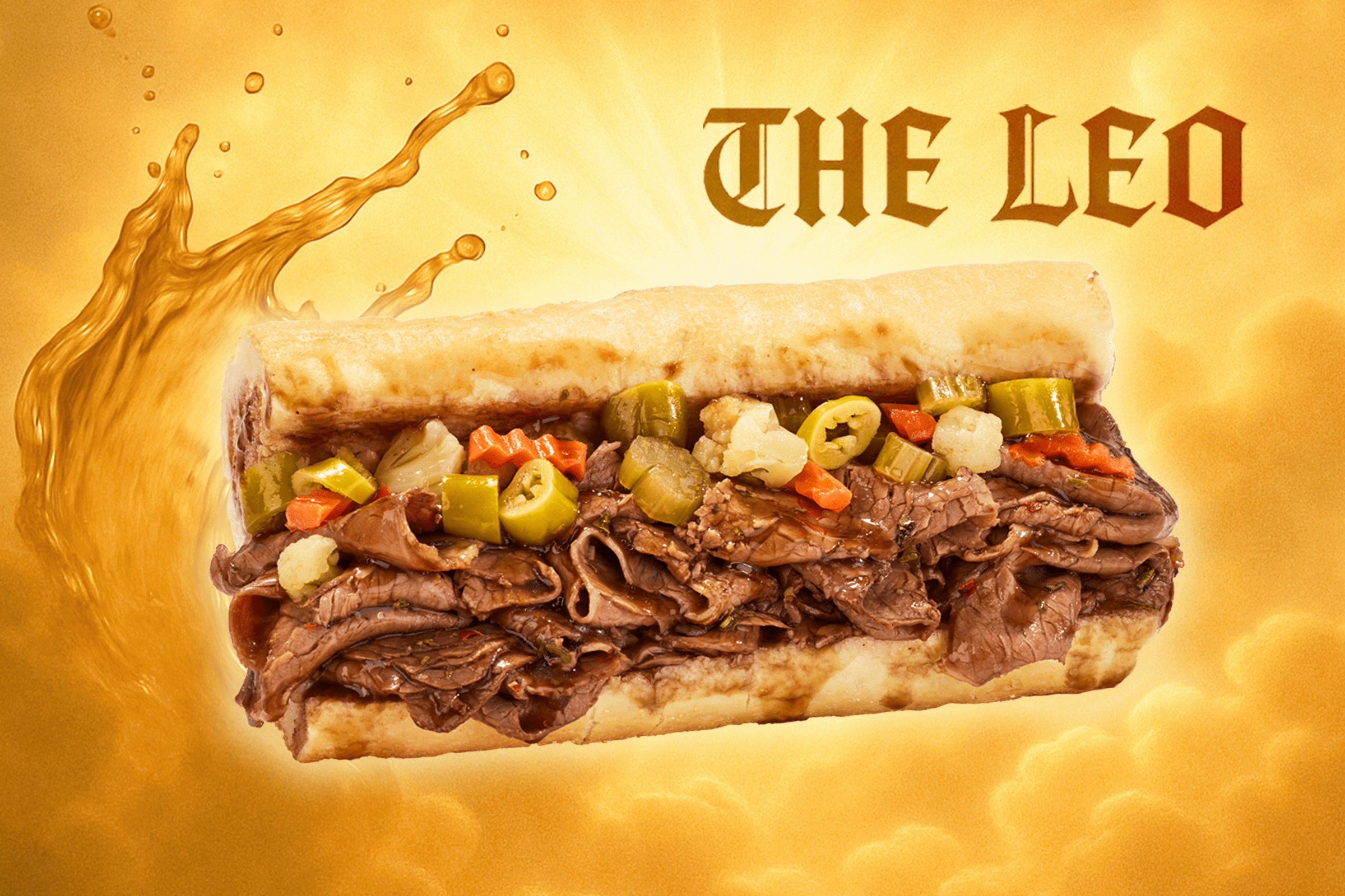 レオ・パッシリコ Leo Posillico「ビーライトバック」版画 #259 Portillo's honors Chicago Pope by adding 'The Leo' to menus – NBC
